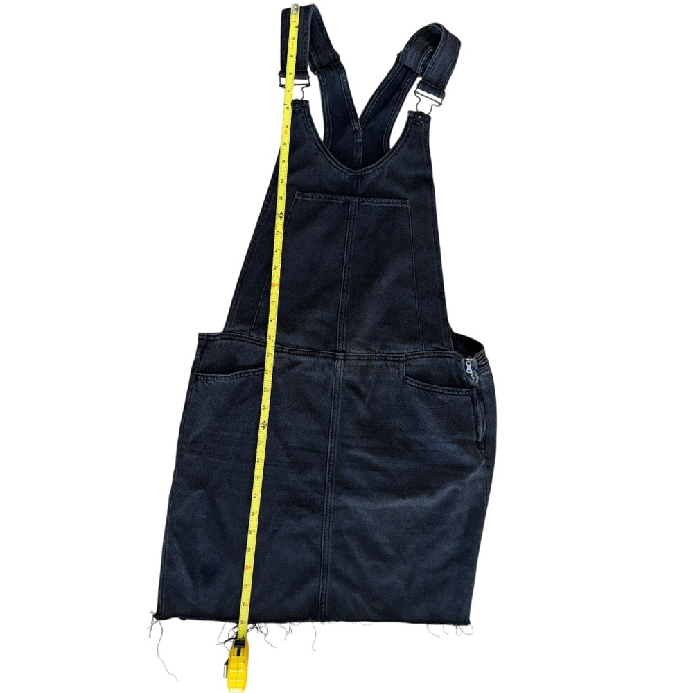 Paige Womens Etta Black Denim Overall Dress Womens Size 28 - Picture 3 of 8